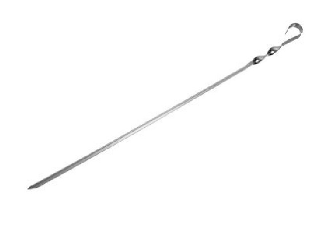 Шампур угловой 450х10х1 мм из нерж стали  BOYSCOUT 61022/500/50